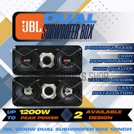 OAPC JBL 1200W DUAL SUBWOOFER BOX 12INCH