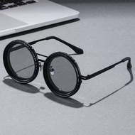 ND Filter Sunglasses 1-9 Gears Adjustable Sunglasses with ND Filter Lenses Handcrafted Retro Sun Gla