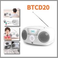 KOREA BTCD20 ​bluetooth portable cd player streo FM Radio usb memory AUX Features
