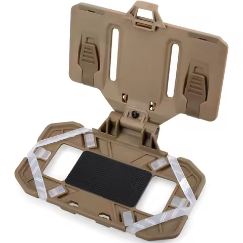 Outdoor Tactical MOLLE Folding Navigation Board Airsoft Map Case Admin Panel Mobile Phone Holder for