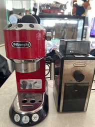 Delonghi 咖啡機 + 磨豆機