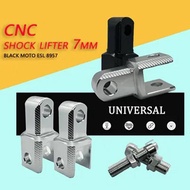 【H&H】 CNC SHOCK LIFTER 7MM MOTO-ESL-8957 CNC ALLOY SHOCK EXTENSION FOR MOTORCYCLE