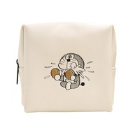 Japanese Goods Doraemon Dorayaki Leather Bag Retro Small Square Cosmetic Storage Tinkerbell J0001261