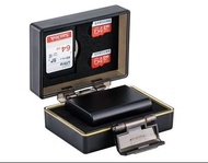 JJC BC-NPFW50 多功能電池盒 盒適用 Sony 索尼NP-FW50 電池 可以儲存1xSD 2xMSD Card 防水圈設計
