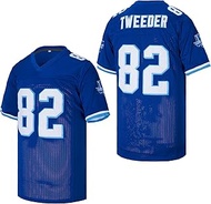 Men's 82 Charlie Tweeder Varsity Blues Movie West Canaan Coyotes Football Jersey Stitched