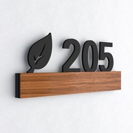 Unit Number Signage3D Creative Personalized Door Number Signage Hollow Signage Customized House Numb