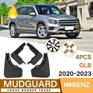 Car Mudflapor for Mercedes-Benz GLB X247 2020-2023 Fender Mud Guard Flap Splash Flaps Mudguards Acce