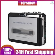 USB Cassette Player Portable Tape Convert Player Tape to MP3/CD Format Capture MP3 Audio Music Via USB
