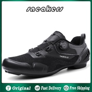 Men Cycling Locking Shoes for Road Bike Professional Road Bicycle Shoes Compatible with SPD Cleats Road Bike Shoes for Men