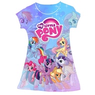 O☛QS BAJU DRESS DASTER ANAK PEREMPUAN LITTLE PONY Z❤76