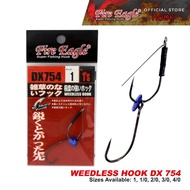 (X SHARP POINT) Mata kail Fire Eagle Weedless Hook - DX 754 super strong fishing hook/ Mata Kail Pancing haruan