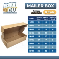 Mailer Box Carton Box Packaging Box Packing Box Kotak Courier Box Diecut Box