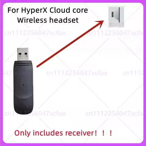 Wireless USB Adapter for HyperX Cloud Core/Stinger/Flight Headset