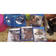 二手ps5/ps4 game；sniper eliye4；migage；jedi；nioh仁王2；chostwire
