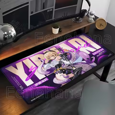 Yidhari Ye Shunguang Ellen Joe Mouse Pad Anime Girl ZZZ Zenless Zone Zero Gaming XXL PC Keyboard H