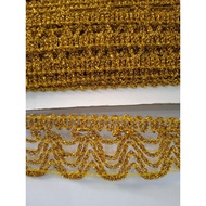 Gold lace 470 width 2.5cm