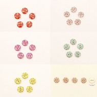 [The Cozy The Cozy] Korean Material {Button-Flower (5 Pcs/Set)} [The Cozy The Cozy]