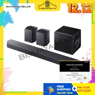 Samsung 9.1.4ch Dolby Atmos Sound Bar Home Theater With Wireless Subwoofer & Wireless Rear Speaker H