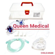 Ambu Bag/Resucitator Set Manual Children MPM Silicone