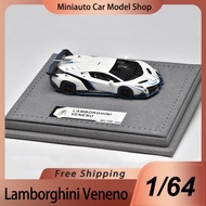 New In Stock Pantheom Model 1:64 Lamborghini Veneno Resin Model Apx Expo Limited Base For Supercar C