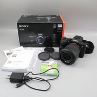SONY 索尼 α7 III 變焦鏡頭套件 ILCE-7M3K 無反光鏡單鏡頭相機帶盒