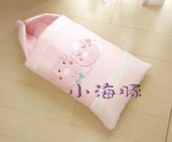 【小海豚】可享免運~GMP BABY 東京西川100%純棉抱袋//包巾//嬰兒睡袋//抱被
