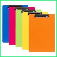 ◹ ◨ Plastic Clipboard board long colored