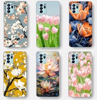 for oppo reno6 Z 5G cases Soft Silicone Casing phone case cover