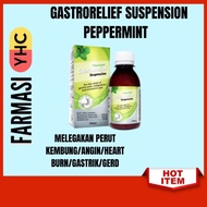 GASTRORELIEF SUSPENSION PEPPERMINT MELEGAKAN PERUT KEMBUNG/ANGIN/HEART BURN/GASTRIK/GERD)