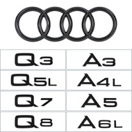 Ready Stock#适用于奥迪q系标贴Q3 Q5 Q7 Q8 Mark Word Mark Q2L Q5L Displacement Mark Tail Mark Sticker 0317hw