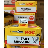 NGK SPARK PLUG MR9C-9N / CPR6EA-9 / CPR8EA9 / CR8E / PLUG CAP RS150