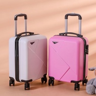 กระเป๋าเดินทางขนาดเล็ก14นิ้ว2022รุ่นใหม่ INS กระเป๋าเดินทางแบบลากสำหรับนักเรียน16นิ้วกล่องหนังแบบมีรหัสสามารถขึ้นเครื่องได้