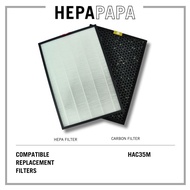 Honeywell HAC35M Compatible Replacement Filters [HEPAPAPA]