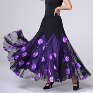 Modern dance skirt show ballroom dance swing skirt dance skirt waltz