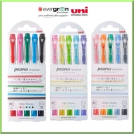 UNI Propus Window Highlighter 5pcs/set PUS-103T/5C