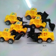 excavator cake decoration 6in1