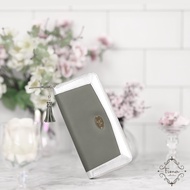 Louis Montini (Fiona) กระเป๋าสตางค์หนังวัวแท้ กระเป๋าซิปรอบ Zip Around Wallet – WL15