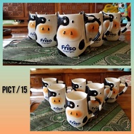 Mug/cup Ceramic Cow Cow Black &amp; White Edition