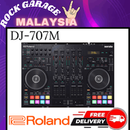 oland DJ-707M 4 Channel Serato DJ Controller with Turntable, Drum Machhine and Vocal Transformer (DJ