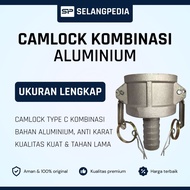 Camlock Aluminum Combination Reducer Type C 2010 3020 2 3 - 1 and 3 - 2inch C2010 C3020