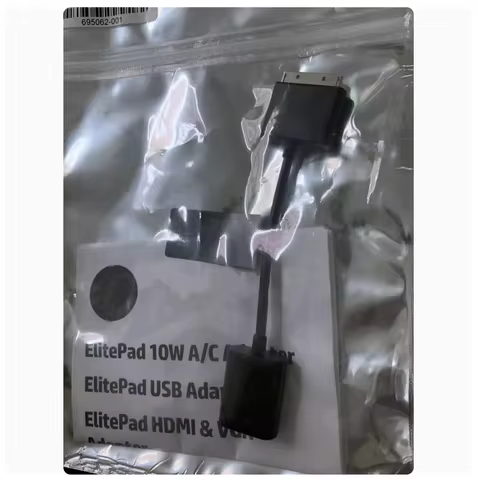 Adapter For HP ElitePad 900 G1 1000 G2 tablet USB CNK6068088 695552-001 H3N46AA