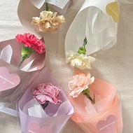 單隻新鮮康乃馨甜筒花束 / 鮮花 母親節 送禮 記念日