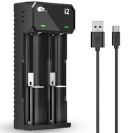 IMREN 18650 Battery Charger,3.7V Battery Charger for 3.7 Volt Li-ion 18650 18350 18500 16340 14500 2