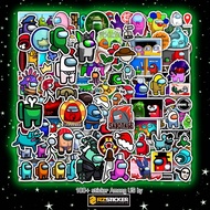 [Wholesale Factory] Among Us Theme Sticker 5-Layer Waterproof PVC Material Helmet Sticker