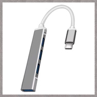 [M G L O] USB Type C Hub 3.0 - 4 in 1 USB Splitter for Laptop, Smartphone, Tablet - High-Speed Data 