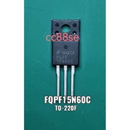 FQPF15N60C (15N60 K15A60) TO-220F N-CHANNEL POWER MOSFET TRANSISTOR FET