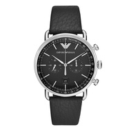 Emporio Armani Watch Men's Classic Double Needle Belt Quartz Simple Fashion Men's Watch Gifts To Boyfriend AR11143