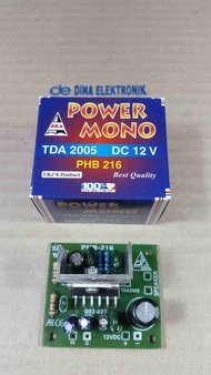 kit power amplifier 100 watt mono - dc 12volt ic tda 2005