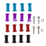 RC Alum 15/20/25mm Extension 12mm Hex Wheel Hub Adaptor Combiner Coupler for 1/10 4WD SCX10 D90 AX10