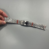 904L Strap For 20mm Rolex Daytona Submarine Watchstrap Silver 40mm SUB GMT Bracelet Stainless steel 